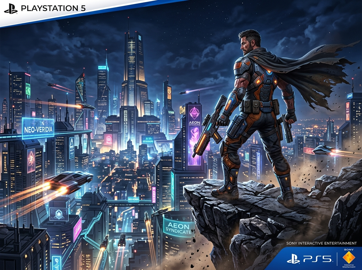 Featured PS5 action game artwork
